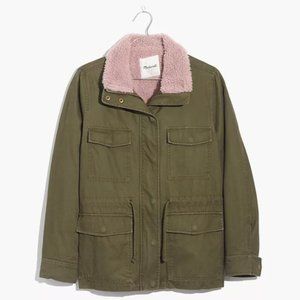 Sherpa Trimmed Surplus Jacket